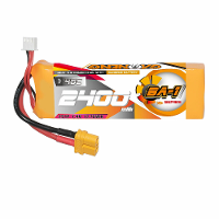 Gaoneng GNB 7.4V 2400mAh 40C 2S LiPo Batterij T stekker / XT60 stekker voor 1/12 1/14 1/16 RC Auto Volantexrc RC Boot Lu