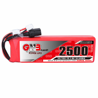 Gaoneng GNB 7.4V 2500mAh 5C 2S LiPo accu met XT60 stekker en XH2.54 Stekker voor Frsky Taranis X9D Plus
