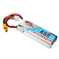 Gaoneng GNB 7.4V 450mAh 2S 80C/160C Lipo Battery JST Plug