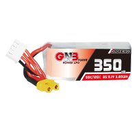 Gaoneng GNB3503S60A 11.1V 350mAh 60C 3S LiPo Batterij XT30 stekker voor 2,5 inch Toothpick FPV race drone RC auto Heliko