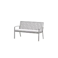 Bruno parkbank   aluminium   taupe   valley sand