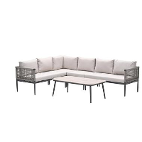 Garden Impressions lounge hoekbank Teramon   taupe