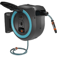 GARDENA 35 m Wand slangenbox Powerroll XL Slanghaspel