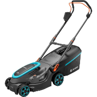 GARDENA Accugrasmaaier PowerMax 37/36V P4A Set grasmaaier 2x Li Ion Accu 4,0Ah, POWER FOR ALL ALLIANCE