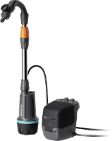 GARDENA Akku Regenfasspumpe 2600 Comfort 18V P4A solo Regenwatergebruiksysteem 2600 l/h 1.8 M