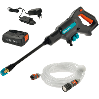 GARDENA AquaClean 24/18 V P4A kant en klare set 14800 20, Accu inbegrepen