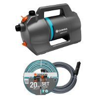 GARDENA Besproeiingspomp 5000 Silent Set met slang en aanzuigunit