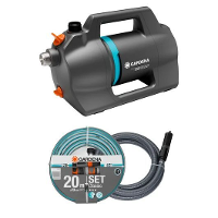 GARDENA Besproeiingspomp 5200 Silent Set met slang en aanzuigunit