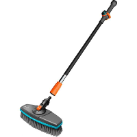 GARDENA Cleansystem reinigingsset met zachte handgreep, steel S wasborstel