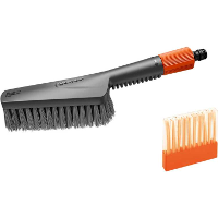 GARDENA Cleansystem schoonmaakset met handborstel M Soft, zeepstaafjes wasborstel