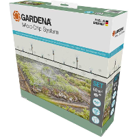 GARDENA Micro Drip Bewatering moestuin/bloembed Set (60 m²) druppelaar