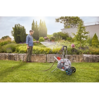GARDENA Slangenwagen AquaRoll M Easy Metal Set 18547 20, 25 m
