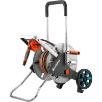 GARDENA Slangenwagen AquaRoll M Easy Metal Set 18547 27