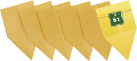 Gardigo Kleefplaatje voor insecten Plakfolie (b x h) 6 cm x 10 cm Geel 6 stuk(s)