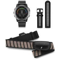 Fenix 3 Sapphire Performer bundel   Grijs (grafiet