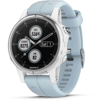 Fenix 5S Plus   wit met seafoam band