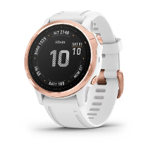 Fēnix 6S Pro   Rose gold met witte polsband