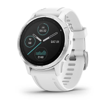 Fēnix 6S   wit met witte polsband