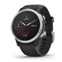 Fēnix 6S   zilver met zwarte polsband