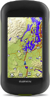 Garmin Montana 610 + Topo Deutschland V8 Pro Outdoor Navigatie Fietsen, Varen, Wandelen Duitsland Spatwaterdicht, Glonass, Gps, Incl. Topografische Kaarten