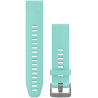 QuickFit 20 horlogebandje   Vorstblauw silicone