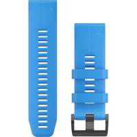QuickFit 26 horlogebandje   Cyan Blue Silicone
