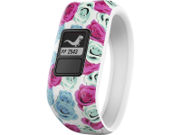 Garmin vivofit jr. Real Flower Gr. M Activiteitentracker M Wit, Lichtblauw, Roze