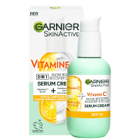 Garnier 2 in1 Serum Cream Vitamine C SPF25