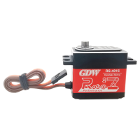 GDW RS4016 43KG 8.4V 0.14S Hoge Snelheid Coreless Motor Metal Gear Mini Digitale Servo voor Helikopter Fix wing RC Auto