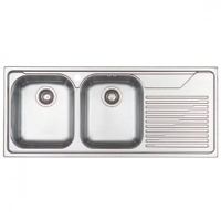 Franke Spoelbak Gdx 621  1160x500/2 Kompleet Gdx621r1