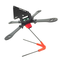 Ge Fpv Ge X240 Monster 4 Axis Carbon Fiber Frame Kit With Power Distribution Board For Quadcopter