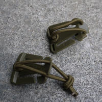 Gear Itw Dominator Molle Backpack Carabiner Tool Elastic Rope Webbing Buckle Winder