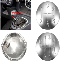 Gear Shift Knob Cap Cover Insert 5/6 Speed For Renault Clio Megane Scenic Twingo
