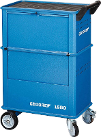 Gedore 6627550 Gereedschapwagen met 4 laden Afm.:(B x h) 625 mm x 930 mm