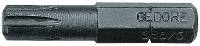 Gedore 686 8 S 010 Bitset M8 Chroom vanadium staal C 6.3 10 Stuk(s)