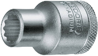 Gedore D 19 19/32AF 6136730 Twaalfkant Dopsleutelinzetstuk Kogelkop 15.08 Mm 19/32 19/32 1/2 (12,5 mm)