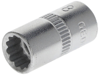 Gedore D 20 8 6225750 Dopsleutelinzetstuk 8 mm 1/4 1/4 (6,3 mm)