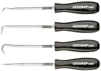 Gedore RED 3301548 Haakset voor O ringmontage L.135Mm 4 delig