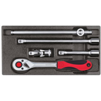 Gedore RED R22150008 3301707 Dopsleutelset 1/2 (12,5 mm) 5 delig
