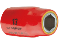 Gedore VDE 19 10 6122510 Zeskant VDE dopsleutelinzet 10 mm 1/2 (12,5 mm)