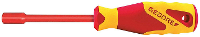 Gedore VDE 2133 6 Dopschroevendraaier VDE Sleutelbreedte (metrisch): 6 mm Sleutelbreedte (inch): 1/4 inch Koplengte: 125 mm