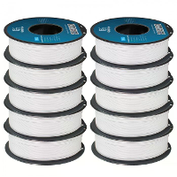 Geeetech PLA 3D printfilament Wit/Grijs 10KG 1,75mm voor 3D printen