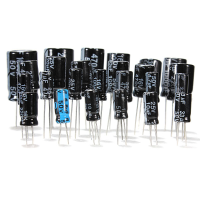 Geekcreit® 1uf 2200uf 125pcs 25 Value Electrolytic Capacitors Assorted Kit Set