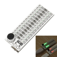 Geekcreit® 2x13 USB Mini Spectrum LED kaart Spraakbesturing Gevoeligheid instelbaar