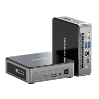 GEEKOM Mini Air 12 Mini PC Intel 12e generatie Alder Lake N100 tot 3.4GHz 16GB DDR5 RAM 512GB PCIe M.2 SSD Windows 11 Pr