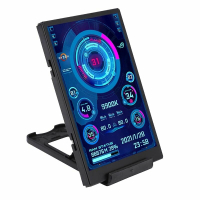 3,5 Inch IPS TYPE C secundair scherm CPU GPU RAM HDD bewaking USB weergave vrij AIDA64 voor mini ITX behuizingsondersteu