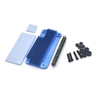 Beschermende Shell Behuizing Behuizing CNC Gepantserde Shell V1 Aluminium Koeling Koellichaam Behuizingen met Pin Header