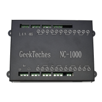 NC 1000 Ethernet RJ45 TCP/IP Netwerk Afstandsbedieningskaart met 8 Kanaals Relais Geïntegreerde 250V AC 485 Netwerk Cont