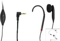 Geemarc CLHOOK5 Ear Free headset Kabel Zwart Volumeregeling Telefoon