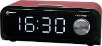 Geemarc VISOTEMPO200 MP3 speler 8 GB Rood, Zwart Luidspreker